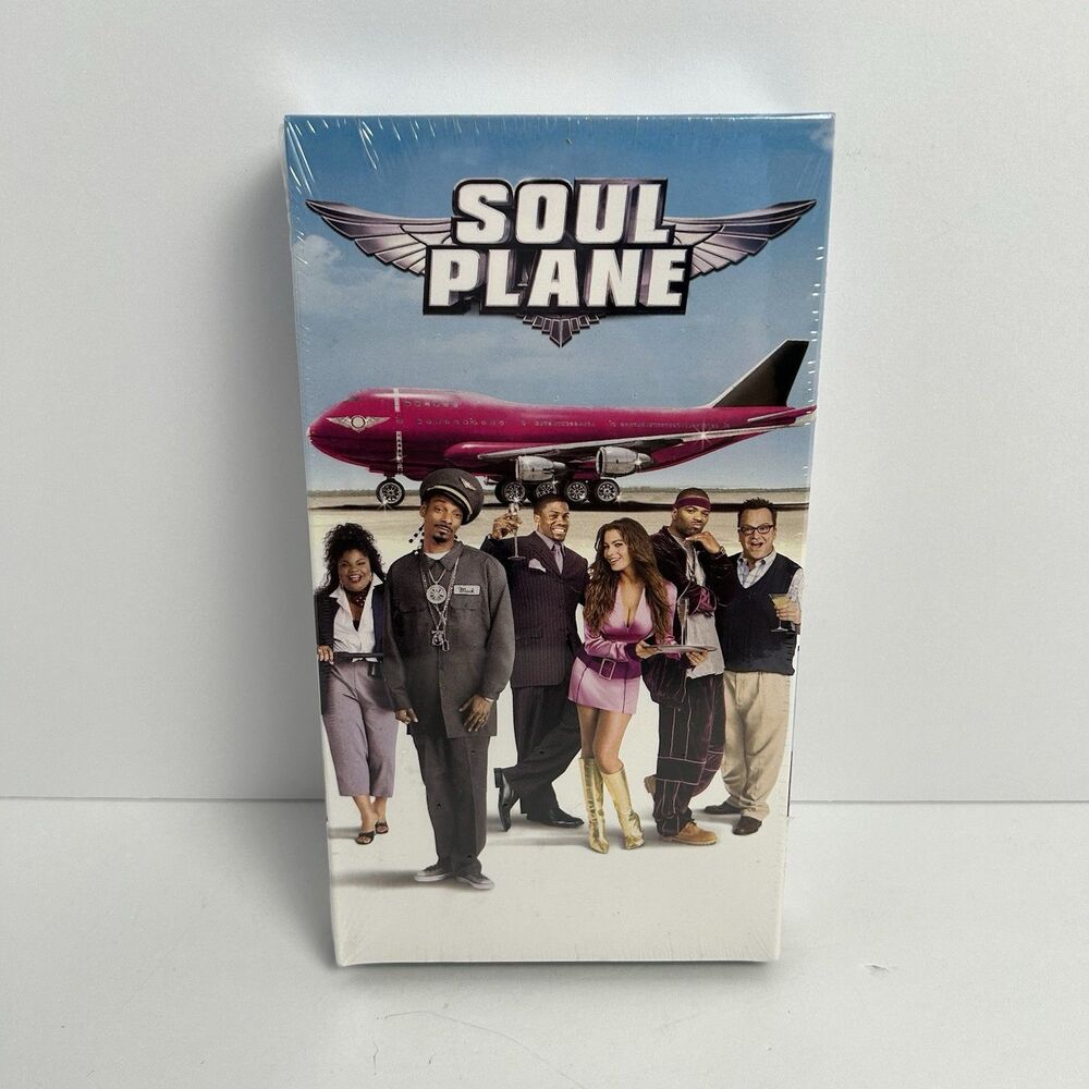 Soul Plane VHS Tape 2004 MGM Snoop Dogg Late Release Movie Film New SEALED